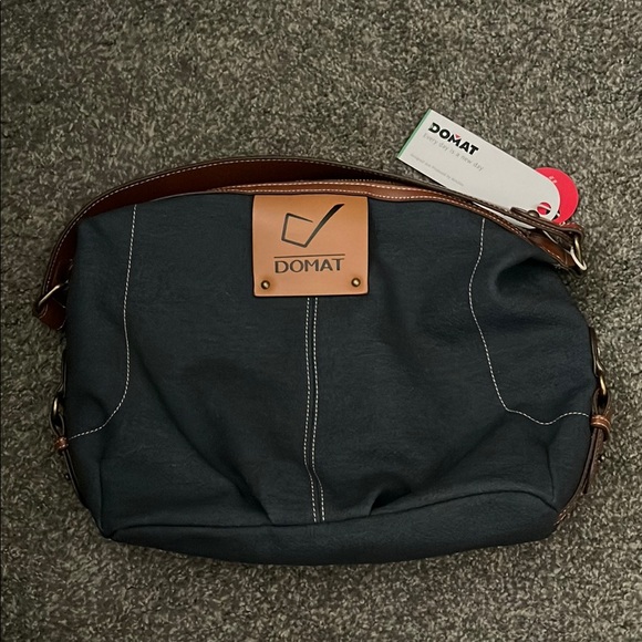 DOMAT Handbags - Domat Black and Brown Women’s Bag